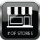 # of Stores